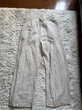 HM linen blend pants